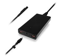 BatPower S120B erogazione di Potenza Elevata Sottile Surface 120W Caricabatterie Compatibile con Microsoft Surface Book Laptop 4 3 2 1 Surface PRO X 7 6 5 4 Go Alimentazione elettrica 102W Adattatore