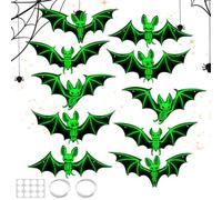 Bats Halloween Decoration - Glow in the Night Spooky Hangable Decal