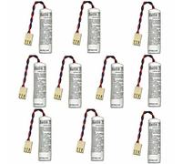 Batsecur 10 batteria litio bat04 compatibile batli04 logisty 3,6V 2,7Ah hager