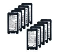Batsecur 10 pila batteria litio BAT25 Logisty 3,6V 5,4Ah compatibile BATLI25