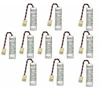 Batsecur 11 pz batteria litio Logisty Daitem 3,6V 2Ah BAT04 compatibile BATLI04