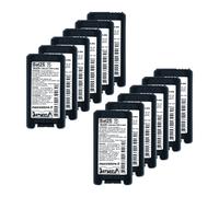Batsecur 12 pila batteria litio BAT25 logisty 3,6v 5,4 Ah compatibile batli25