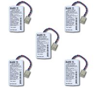 Batsecur 10 batterie litio compatibile BATLI05 Logisty Hager 3,6V 5,4Ah - BAT05