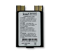 BATSÉCUR - Batteria Allarme BATXU02 Compatibile RXU02X DAITEM/LOGISTY - 2 x (3V - 2.4Ah) LiMnO2