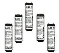 BATSÉCUR - Pacco da 5 Pile per allarme BAT28 Compatibili con BATLi28 BATLi38 3.6V 2Ah Daitem - 3.6V 2.7Ah Li-SOCl2