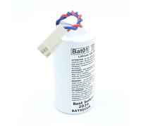 BATSÉCUR - Pila di allarme BAT01 Compatibile con BATLi01 3.6V 5Ah D8900 DAITEM LOGISTY ATRAL HAGER - 3.6V 6Ah Li-SOCl2