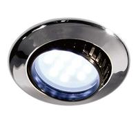 Batsystem Plafoniera Comet 9 LED ABS Cromato con interruttor