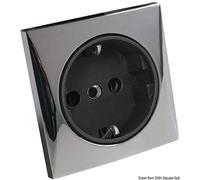 Batsystem - Presa AC 220 v Tipo schuko cromata