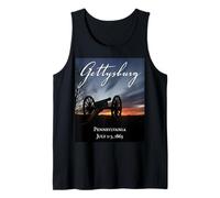 Battaglia di Gettysburg Guerra Civile Canotta