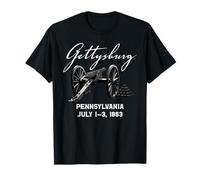 Battaglia di Gettysburg Guerra Civile Maglietta