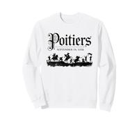 Battaglia di Poitiers Cento Anni Guerra Felpa