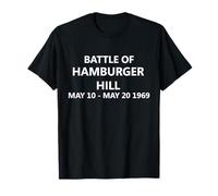 Battaglia Hamburger Hill Guerra del Vietnam Storia dell'Esercito Militare 1969 Maglietta