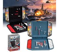 Battaglia Navale Gioco da Tavolo Classico, Tavolo Da Battaglia Navale | Gioco di Strategia Affonda la Flotta, Brain Training, Facile da Riporre, Giochi per famiglia e amici