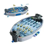 Battaglia Navale Maxi 3D Tridimensionale Battaglia Aerea con Cannoni Spara Palline Gioco di Strategia Flipper Soldati Navi Aerei Affonda Abbatti il Nemico Gioco da Tavolo di Abilità ,SOGGETTO CASUALE