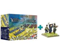 Battaglie epiche in polvere nera: Waterloo BUNDLE- Starter Set francese Bonaparti + miniatura extra edizione speciale del so-tenente Legros-soprannominato 'Le Enforceur' | BY Warlord Games