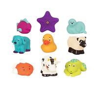 Battat Amici del bagno, giocattoli da bagno assortiti, animaletti