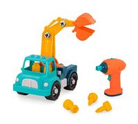 Battat Autocarro con gru da montare e smontare, con trapano