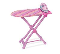 Battat - Play Circle - Set di pulizia per bambini con ferro da stiro giocattolo - Asse da stiro pieghevole e pressato - Gioco di finzione educativo per bambini, 3 anni+