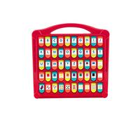 Battat - Nascondi & Seek alfabeto - 50 forme pop-up, colori, lettere e numeri - Giocattoli didattici per bambini - BPA e ftalati gratis - Giocattoli educativi per bambini in età prescolare