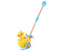 Battat Quack & Go Duck, anatra da spingere in legno con suoni