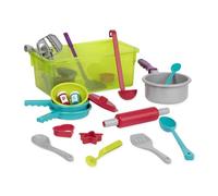 Battat set da cucina giocattolo con pentole, utensili e accessori