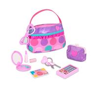 Play Circle - Set di trucco e bellezza - Accessori per Vestire la Moda - Gioco di Finzione - Giocattoli per Bambini - Set di Borsette della Principessa Rosa - 3 Anni +