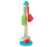 Battat Set di pulizia in legno Sweep n' Clean, 15 pezzi, Set da 15