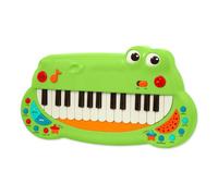 Battat- Animal, Coccodrillo Crocodile Piano, Colore Verde, BT4680Z