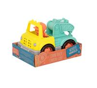 Battat Wonder Wheels by Little Yow Truck - Camion giocattolo per bambini - Parti mobili - Giocattolo da costruzione resistente e robusto - Riciclabile