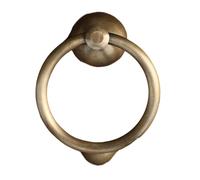 Battente Per Porta, Battente Ottone Batacchio for porta in ottone massiccio vintage, maniglia for mobili resistente for l'arredamento della casa, qualità premium, design durevole, stile retrò(110mm br