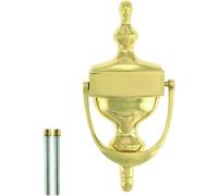 Battente per Porta, Battente Ottone Battente For Porta Classico In Ottone Da 6-1/2 Pollici/Aldaba Clásica De Latón Brillante Pulgadas