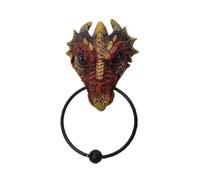 Battente per porta - Design Deep Creature accessori antichi, elegante scultura da parete | Vintage Resin Octopus battente con finitura classica, statuetta decorativa per caffè a tema, porta di casa