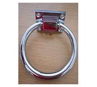 Battente per Porta in Ottone, 1pcs 12cm Grande Leone Antique Doorknocker Batacchio Lionhead Doorknockers Lions Home Decor Legno(2)