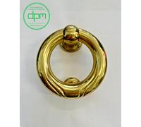 Battente per porta in OTTONE LUCIDO da 110 mm GHIDINI SOGNO