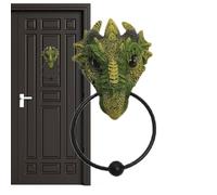 Battente Per Porta Octopus - 3,54x1,97x6,89 Inc Arte Da Parete Con Creatura 'oceano, Ornamento Classico In Metallo Vintage, Accento Domestico Nautico | Accessorio Decorativo A Tema Marino Per Lo S