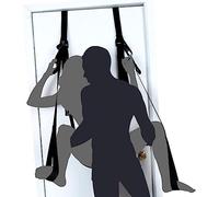 Battente Regolabile In Nylon Per Porte Da Interno Con Sedile E Maniglie. Realizzato In Nylon, Ideale Per Coppie E Amici Che Amano Una Posizione "yoga" Fissa, Regalo Creativo