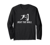 Battere Il Muro Ninja Fitness Warrior Training Maglia a Manica