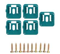 BATTERE MONTIMENTI Porta dock 5 pcs a parete durevole montare il gancio di stoccaggio della batteria al litio per 18 V BL1860 BL1850 BL1840 BL1830 batterie ABS Plastica