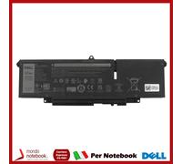 Batteria 11.4V 57WHr Ricambio Originale per DELL Latitude 7640 2-in-1
