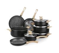 Batteria 12 pezzi large Black Stone