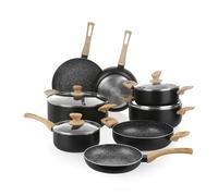 Batteria 12 pezzi medium Black Stone