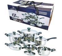Batteria 12 Pz, Acciaio, Vari Diametri