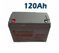 batteria 12 vl 120 ah per kit fotovoltaico pannello solare camper accumulo