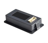 Batteria 120x50x40mm per camper, batterie marine e ausiliarie - Voltmetro DC 8-100V con autocalibrazione, pannello resistente agli spruzzi, ±1% Accur