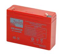 BATTERIA 12A 6V AGM ZENITH ZGL060026 STAZIONARIA SIGILLATA 22%