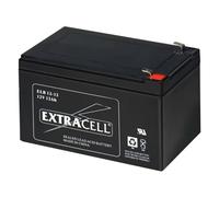 Batteria 12V 12ah a al piombo EXTRACELL ups Gruppo Continuita agm Gel, Black, 30 4583