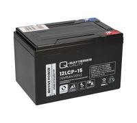 Batteria 12V 15Ah, Compatibile Con Veicoli Elettrici 6-DZM-12