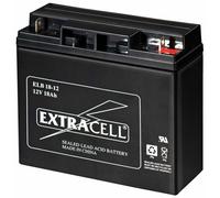 BATTERIA 12V 18A PIOMBO ALLARMI UPS ELETTRONICA 18a EXTRACELL COME FIAMM FG21803