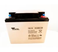 Batteria 12v 38ah yucel 197x165x170 mm