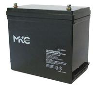 BATTERIA 12V 55A PIOMBO GEL ALLARMI UPS ELETTRONICA 50A SOLARE BIKE BARCA CAMPER